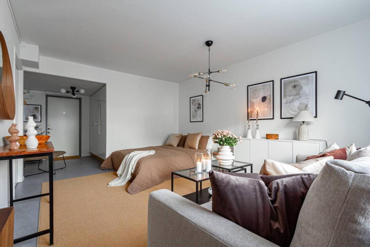 Simple Studio In Trendy Soedermalm - Construction Work Stoccolma Esterno foto