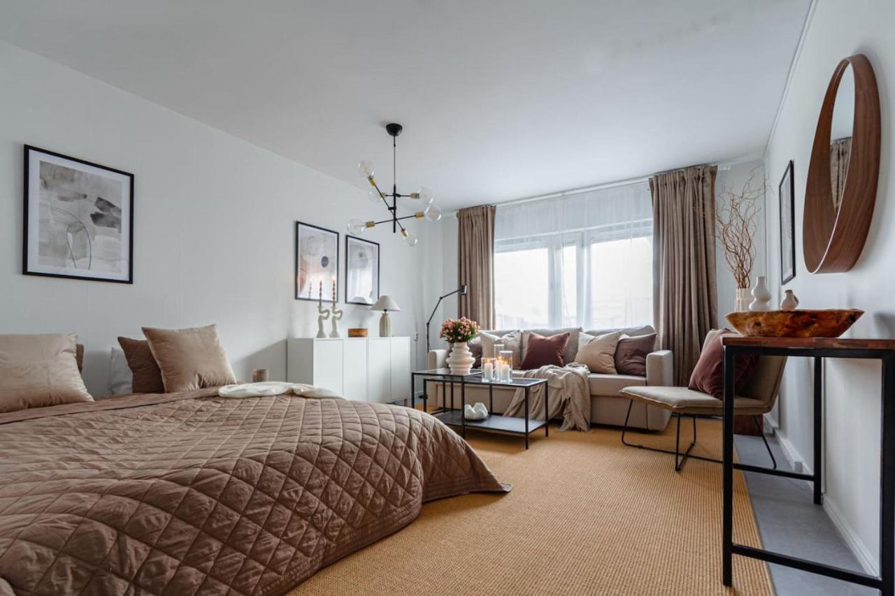 Simple Studio In Trendy Soedermalm - Construction Work Stoccolma Esterno foto